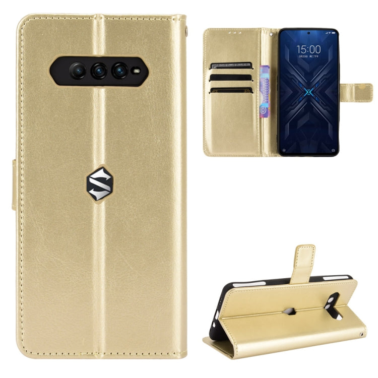 Retro Crazy Horse Texture Horizontal Flip Leather Case with Holder & Card Slots & Photo Frame