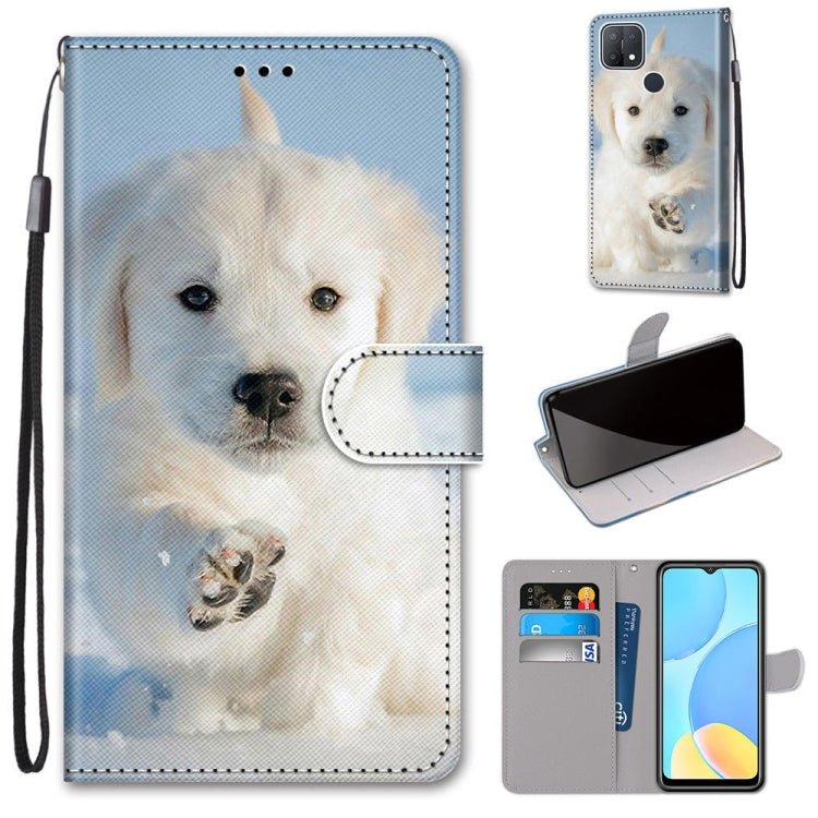 Coloured Drawing Cross Texture Horizontal Flip PU Leather Case with Holder & Card Slots & Wallet & Lanyard