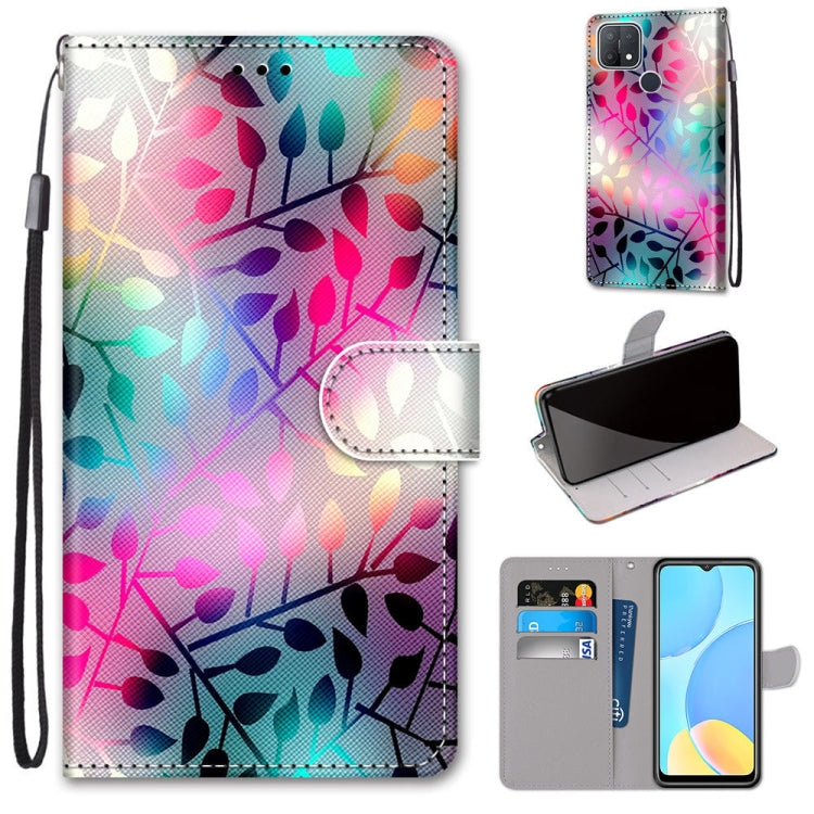 Coloured Drawing Cross Texture Horizontal Flip PU Leather Case with Holder & Card Slots & Wallet & Lanyard
