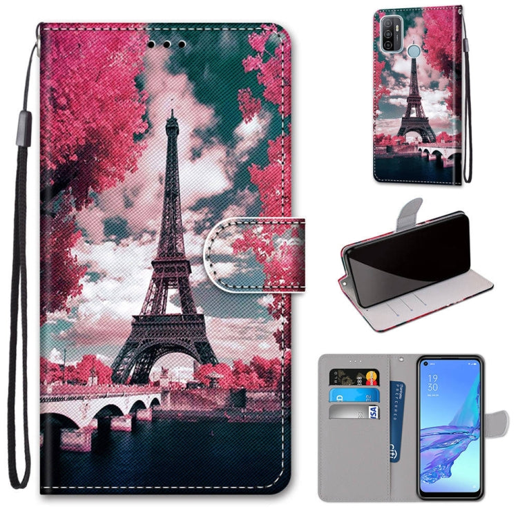 Coloured Drawing Cross Texture Horizontal Flip PU Leather Case with Holder & Card Slots & Wallet & Lanyard