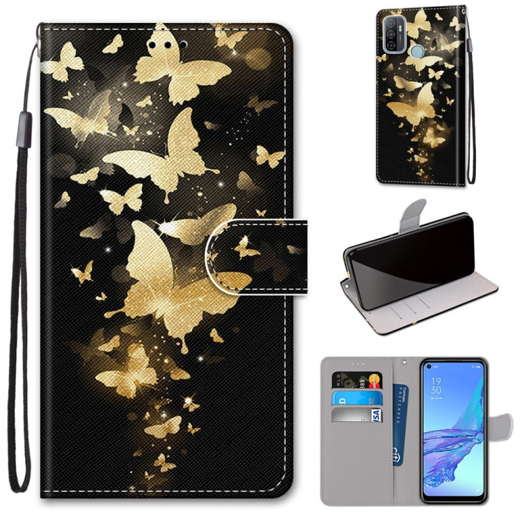 Coloured Drawing Cross Texture Horizontal Flip PU Leather Case with Holder & Card Slots & Wallet & Lanyard