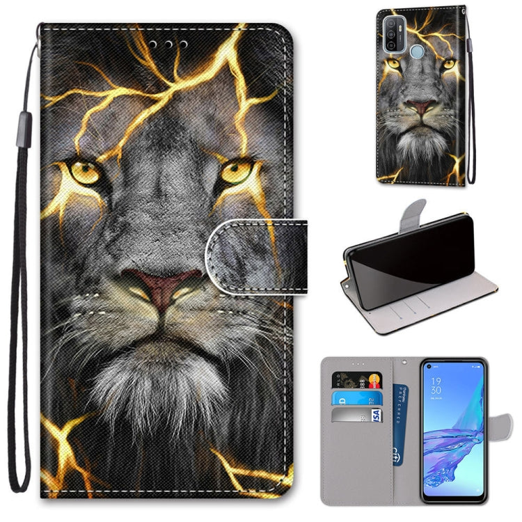 Coloured Drawing Cross Texture Horizontal Flip PU Leather Case with Holder & Card Slots & Wallet & Lanyard