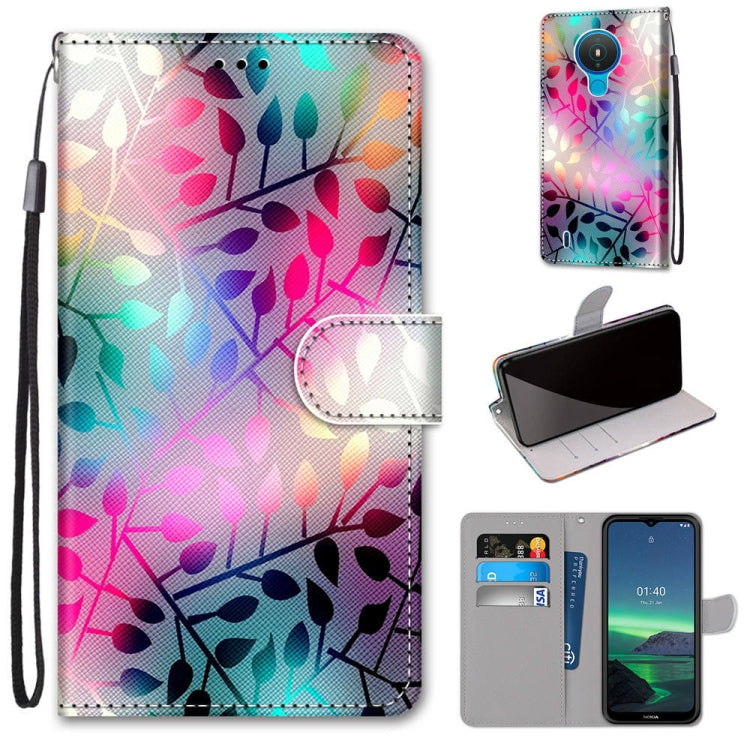 Coloured Drawing Cross Texture Horizontal Flip PU Leather Case with Holder & Card Slots & Wallet & Lanyard