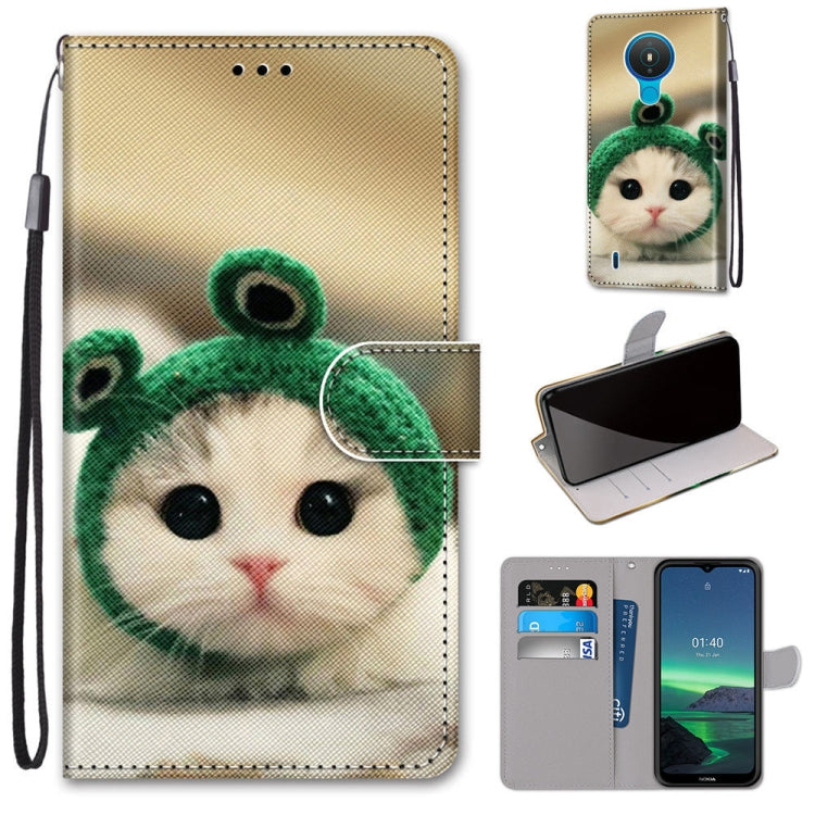 Coloured Drawing Cross Texture Horizontal Flip PU Leather Case with Holder & Card Slots & Wallet & Lanyard