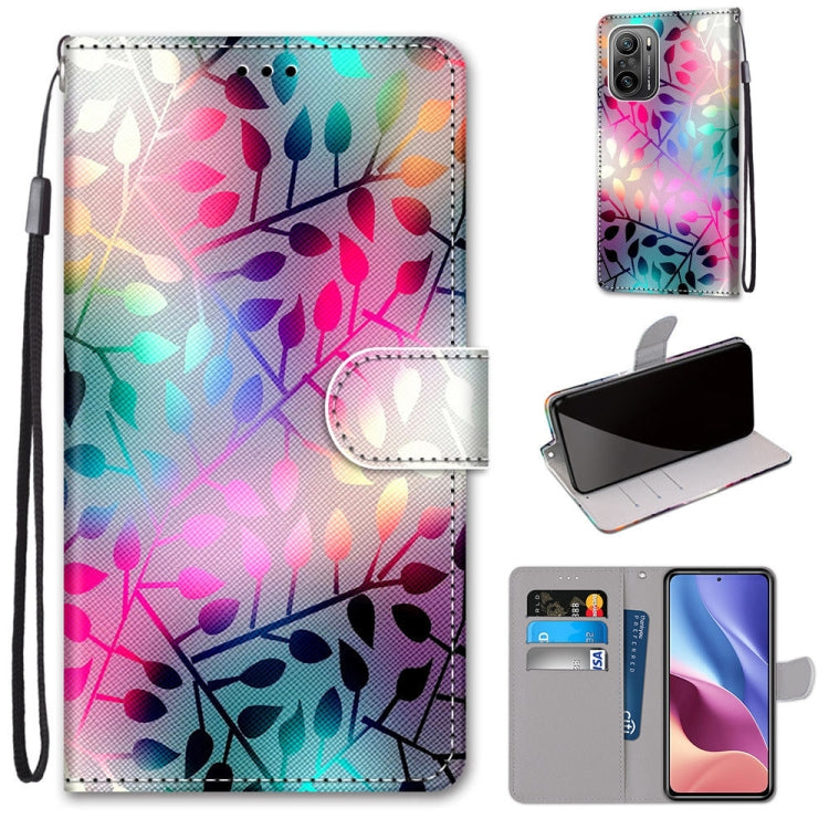 Coloured Drawing Cross Texture Horizontal Flip PU Leather Case with Holder & Card Slots & Wallet & Lanyard