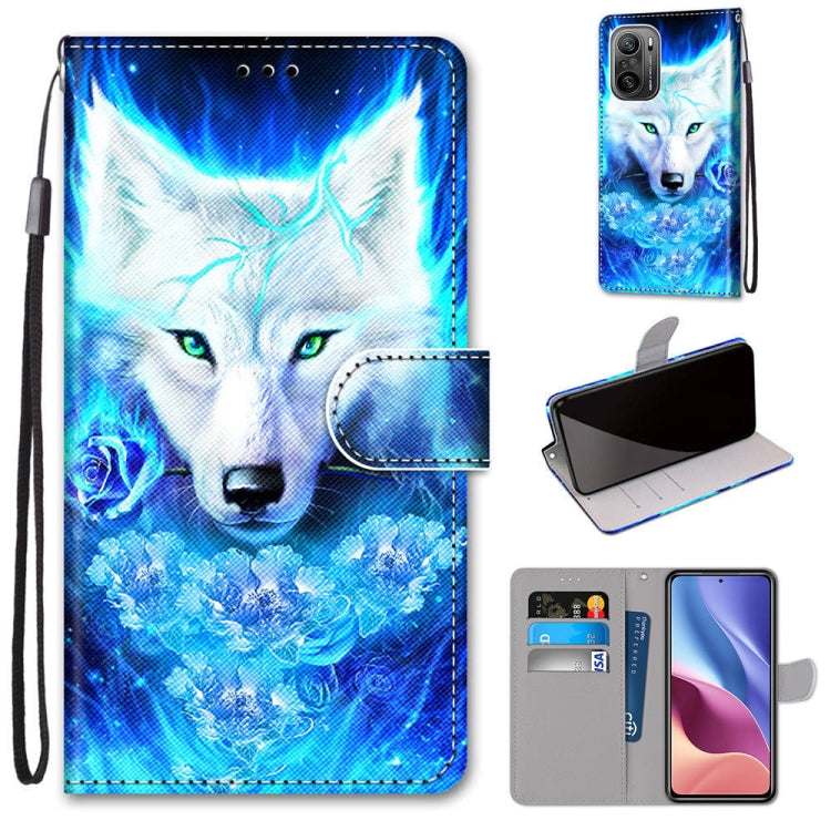 Coloured Drawing Cross Texture Horizontal Flip PU Leather Case with Holder & Card Slots & Wallet & Lanyard