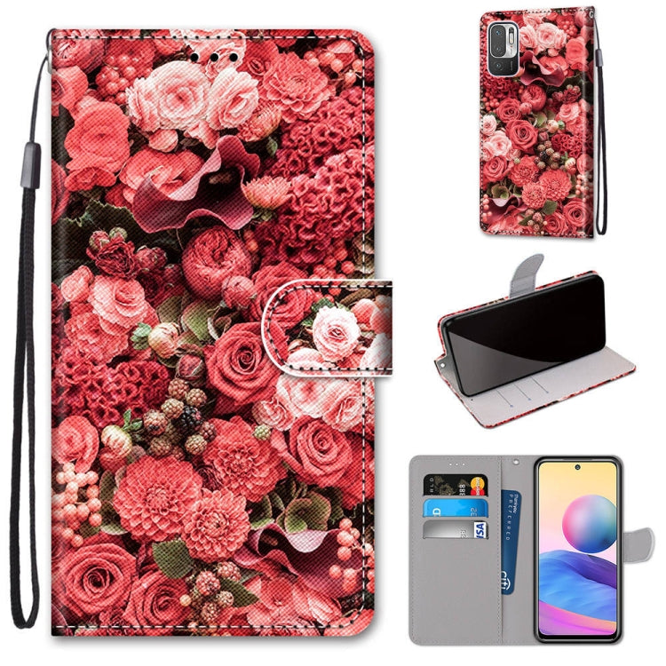 Coloured Drawing Cross Texture Horizontal Flip PU Leather Case with Holder & Card Slots & Wallet & Lanyard