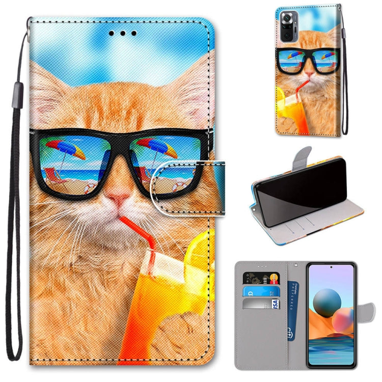 Coloured Drawing Cross Texture Horizontal Flip PU Leather Case with Holder & Card Slots & Wallet & Lanyard