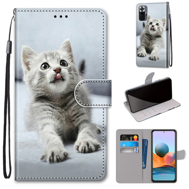 Coloured Drawing Cross Texture Horizontal Flip PU Leather Case with Holder & Card Slots & Wallet & Lanyard