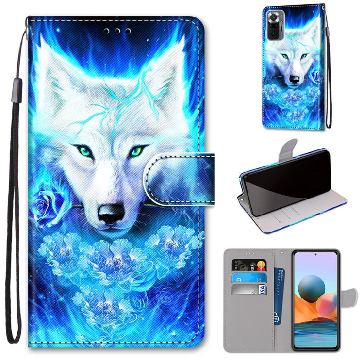 Coloured Drawing Cross Texture Horizontal Flip PU Leather Case with Holder & Card Slots & Wallet & Lanyard