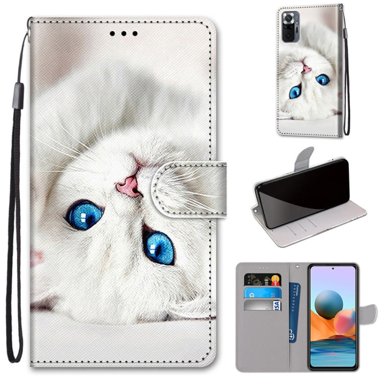 Coloured Drawing Cross Texture Horizontal Flip PU Leather Case with Holder & Card Slots & Wallet & Lanyard