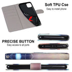 Coloured Drawing Cross Texture Horizontal Flip PU Leather Case with Holder & Card Slots & Wallet & Lanyard