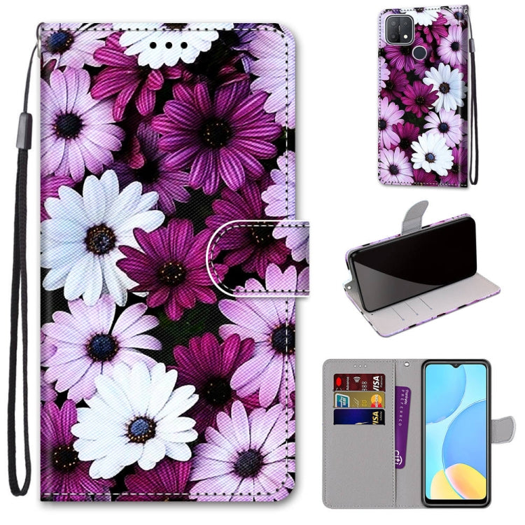 Coloured Drawing Cross Texture Horizontal Flip PU Leather Case with Holder & Card Slots & Wallet & Lanyard