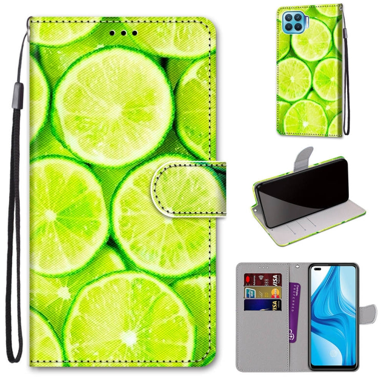 Coloured Drawing Cross Texture Horizontal Flip PU Leather Case with Holder & Card Slots & Wallet & Lanyard — Upskirt