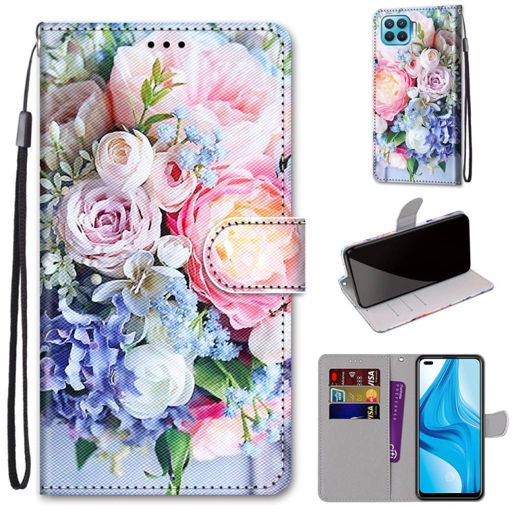 Coloured Drawing Cross Texture Horizontal Flip PU Leather Case with Holder & Card Slots & Wallet & Lanyard — Middle Finger White Cat