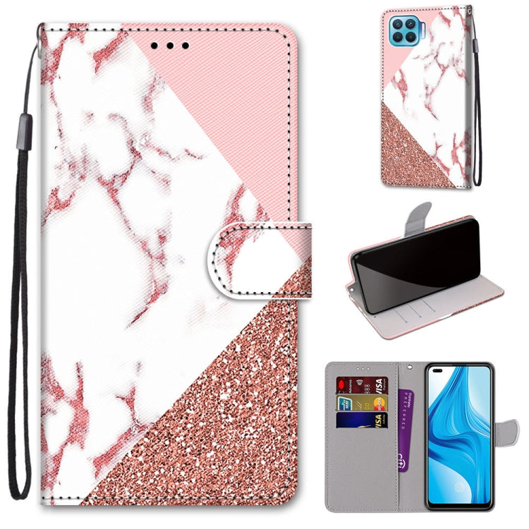Coloured Drawing Cross Texture Horizontal Flip PU Leather Case with Holder & Card Slots & Wallet & Lanyard — Colorful Cakes