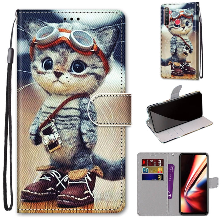 Coloured Drawing Cross Texture Horizontal Flip PU Leather Case with Holder & Card Slots & Wallet & Lanyard — view 27