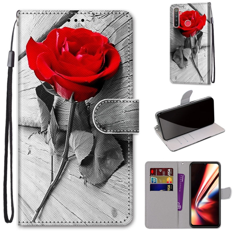 Coloured Drawing Cross Texture Horizontal Flip PU Leather Case with Holder & Card Slots & Wallet & Lanyard — view 36