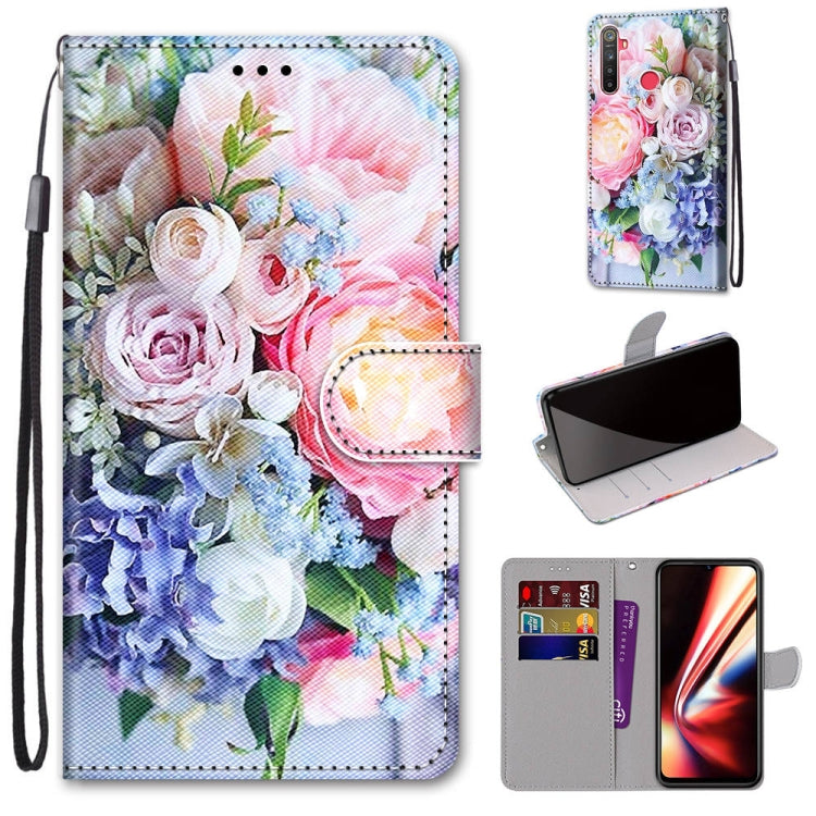 Coloured Drawing Cross Texture Horizontal Flip PU Leather Case with Holder & Card Slots & Wallet & Lanyard — view 42