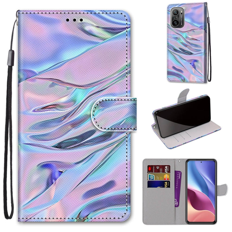 Coloured Drawing Cross Texture Horizontal Flip PU Leather Case with Holder & Card Slots & Wallet & Lanyard