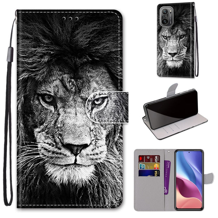 Coloured Drawing Cross Texture Horizontal Flip PU Leather Case with Holder & Card Slots & Wallet & Lanyard