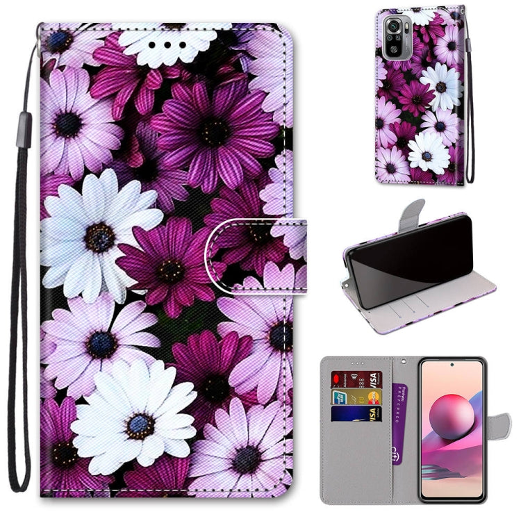 Coloured Drawing Cross Texture Horizontal Flip PU Leather Case with Holder & Card Slots & Wallet & Lanyard