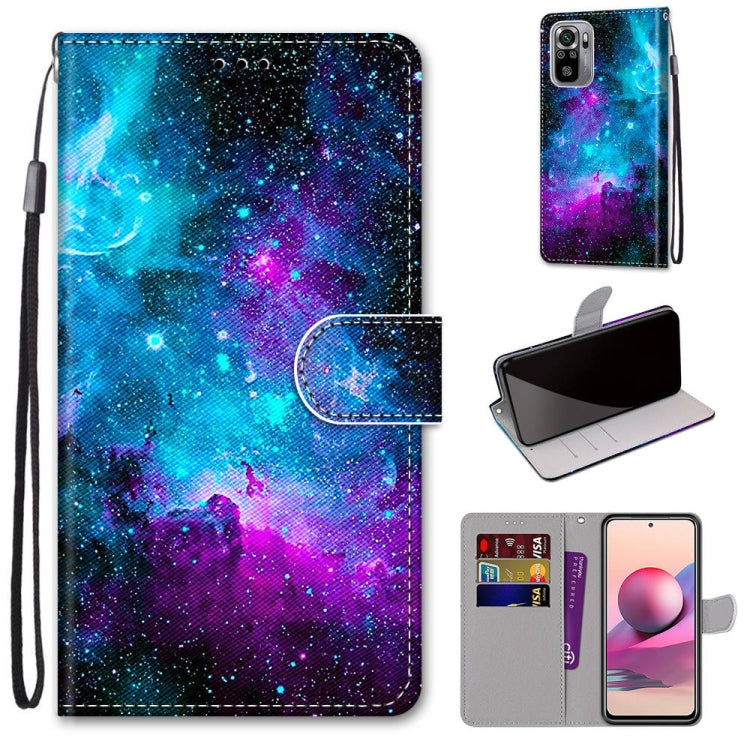Coloured Drawing Cross Texture Horizontal Flip PU Leather Case with Holder & Card Slots & Wallet & Lanyard