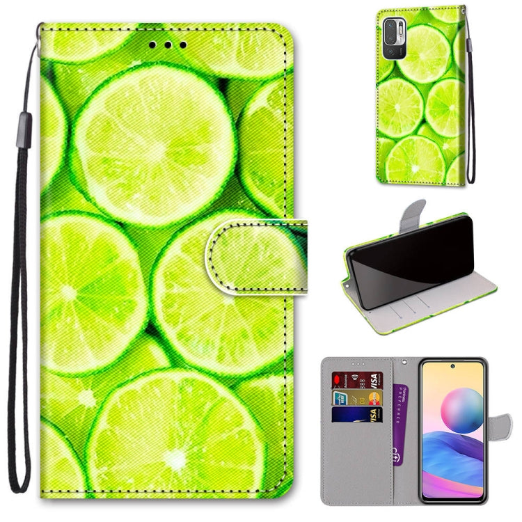 Coloured Drawing Cross Texture Horizontal Flip PU Leather Case with Holder & Card Slots & Wallet & Lanyard