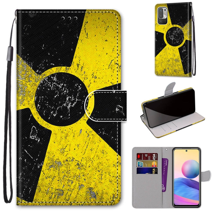 Coloured Drawing Cross Texture Horizontal Flip PU Leather Case with Holder & Card Slots & Wallet & Lanyard