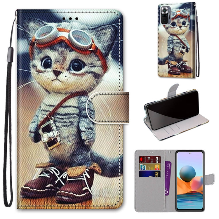 Coloured Drawing Cross Texture Horizontal Flip PU Leather Case with Holder & Card Slots & Wallet & Lanyard
