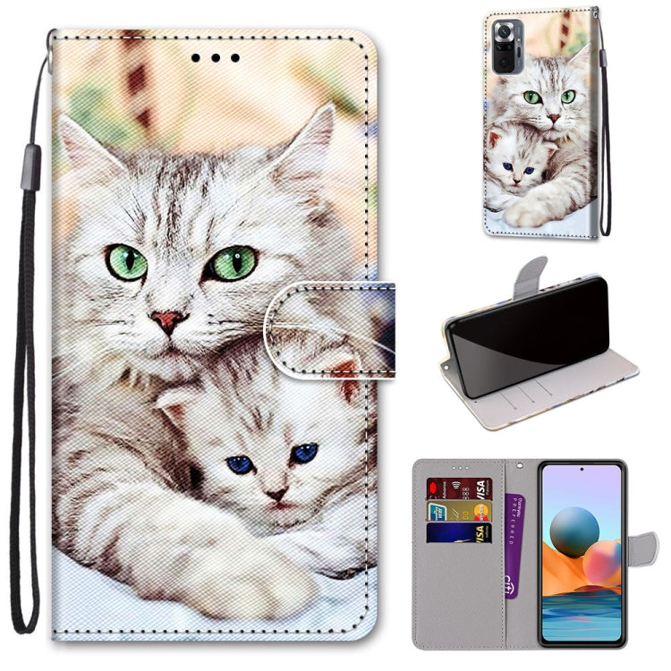 Coloured Drawing Cross Texture Horizontal Flip PU Leather Case with Holder & Card Slots & Wallet & Lanyard