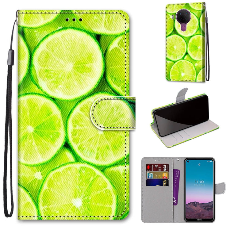 Coloured Drawing Cross Texture Horizontal Flip PU Leather Case with Holder & Card Slots & Wallet & Lanyard