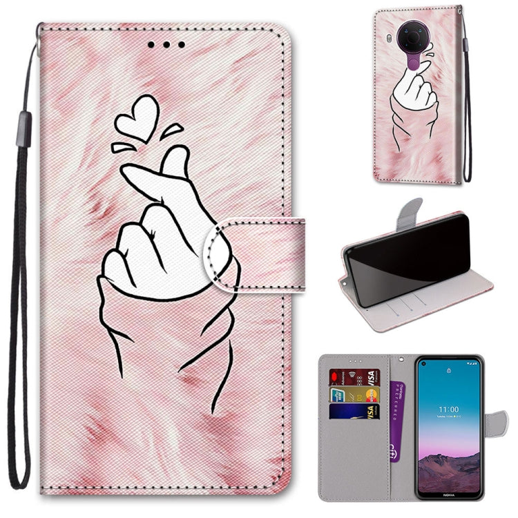 Coloured Drawing Cross Texture Horizontal Flip PU Leather Case with Holder & Card Slots & Wallet & Lanyard