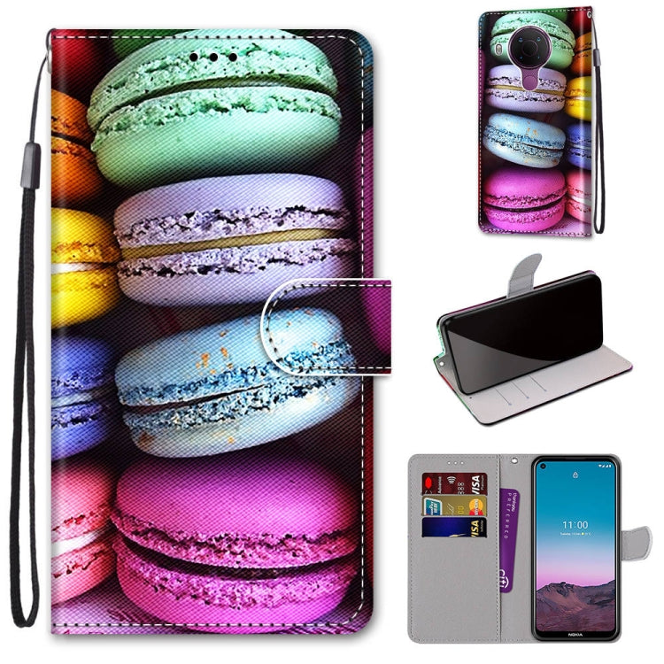 Coloured Drawing Cross Texture Horizontal Flip PU Leather Case with Holder & Card Slots & Wallet & Lanyard