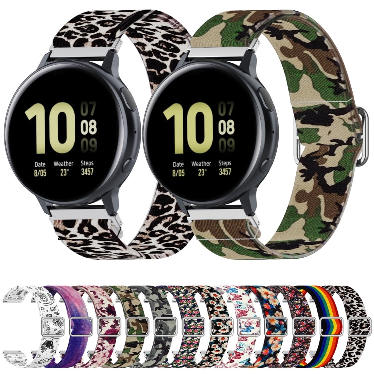 Adjustable Elastic Printing Replacement Watchband