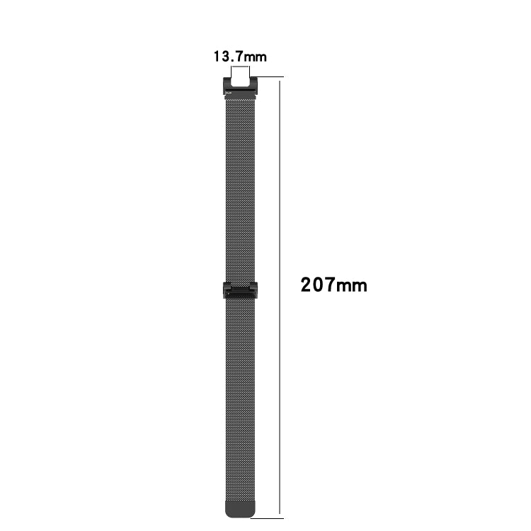 Milanese Magnetic Metal Replacement Strap Watchband — view 11