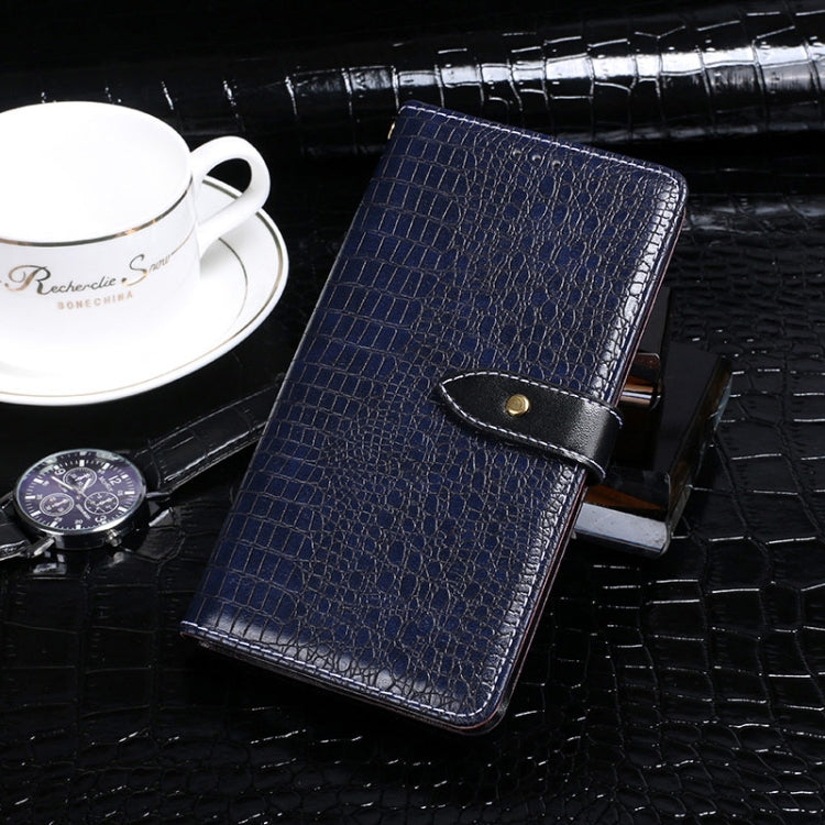idewei Crocodile Texture Horizontal Flip Leather Case with Holder & Card Slots & Wallet, For OPPO Realme Q3 Pro   ...