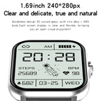 GY13 1.69 inch TFT Screen IP67 Waterproof Smart Watch, Support Music Control / Bluetooth Call / Heart Rate Monitoring / Blood Pressure Monitoring