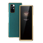Electroplated Leather Texture Protective Case