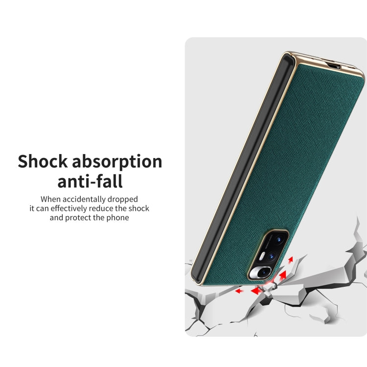 Electroplated Leather Texture Protective Case