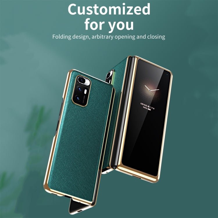 Electroplated Leather Texture Protective Case
