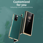 Electroplated Leather Texture Protective Case