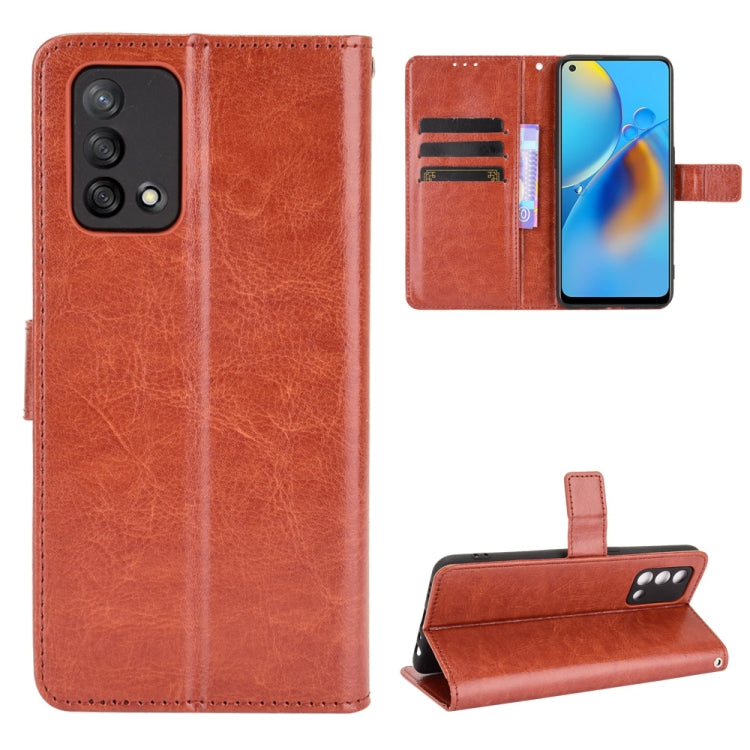 Crazy Horse Texture Horizontal Flip Leather Case with Holder & Card Slots & Lanyard