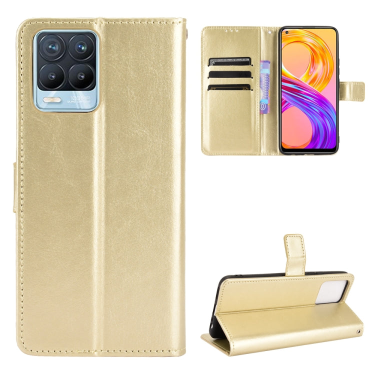 Crazy Horse Texture Horizontal Flip Leather Case with Holder & Card Slots & Lanyard