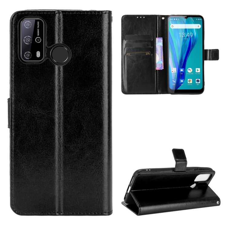 Crazy Horse Texture Horizontal Flip Leather Case with Holder & Card Slots & Lanyard