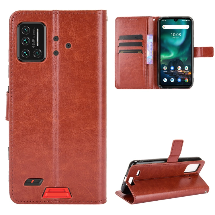 Crazy Horse Texture Horizontal Flip Leather Case with Holder & Card Slots & Lanyard