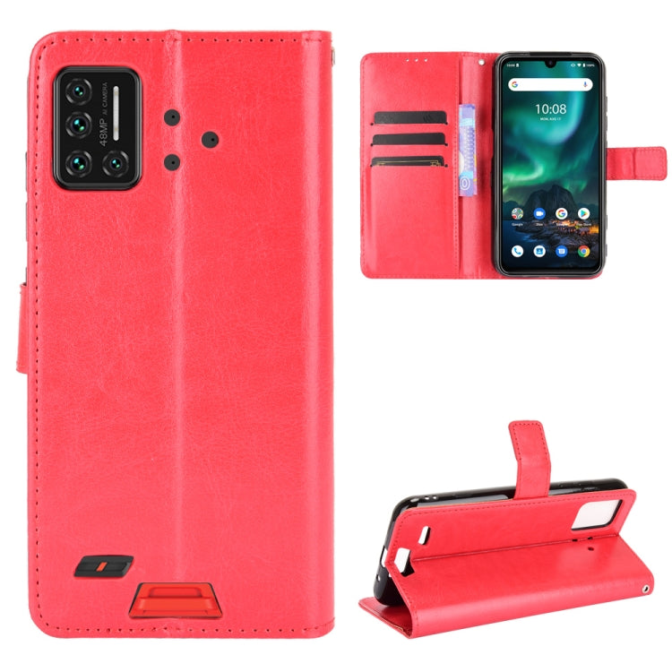 Crazy Horse Texture Horizontal Flip Leather Case with Holder & Card Slots & Lanyard