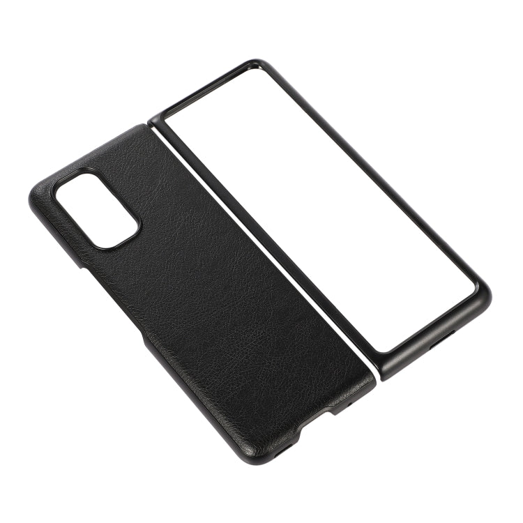 For Xiaomi Mi Mix Fold Two-color Lychee Texture Leather Protective Case