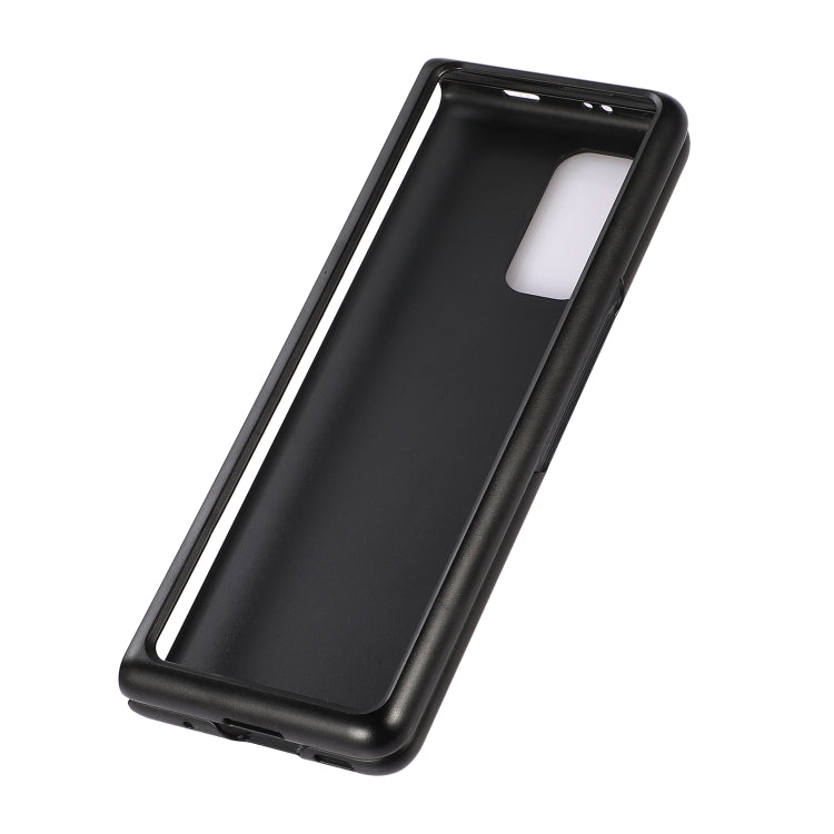 For Xiaomi Mi Mix Fold Two-color Lychee Texture Leather Protective Case