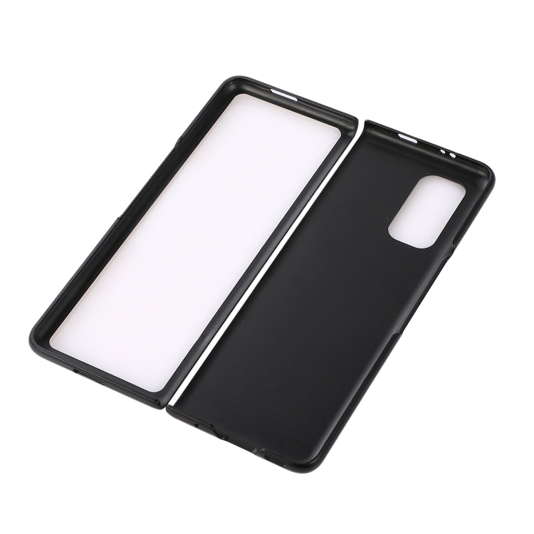 For Xiaomi Mi Mix Fold Two-color Cowhide Leather Protective Case